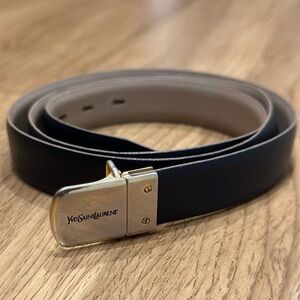 YvesSaintLaurent leather belt